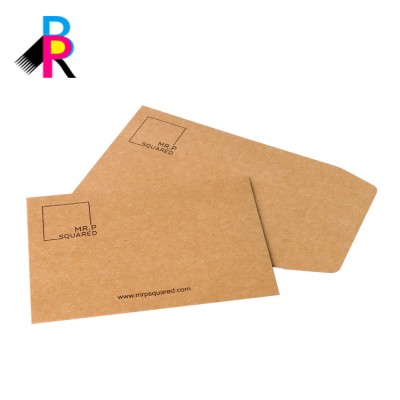 High Quality Printing Customized Kraft Paper Antique Envelop Mailer Envelope